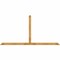 Ekena Millwork Portland Rough Sawn Timber Gable Bracket, Western Red Cedar, 108"W x 54"H x 2"D x 4"F, 12/12 Pitch GBW108X54X0204POR00RWR - alternate 1